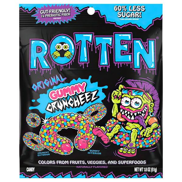 Rotten Gummy Cruncheez Original Candy