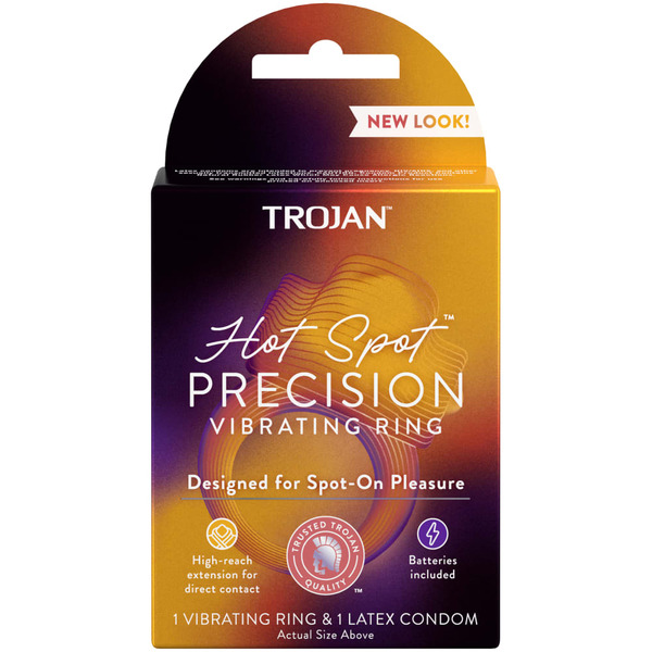 Trojan Vibrations Hot Spot Vibrating Ring Couples Massager Same-Day  Delivery or Pickup