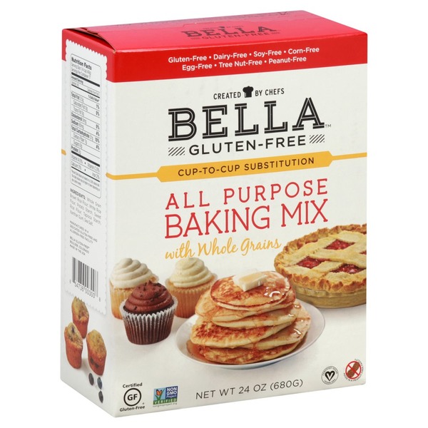 Bella Gluten Free Baking Mix, All Purpose, with Whole Grains (24 oz