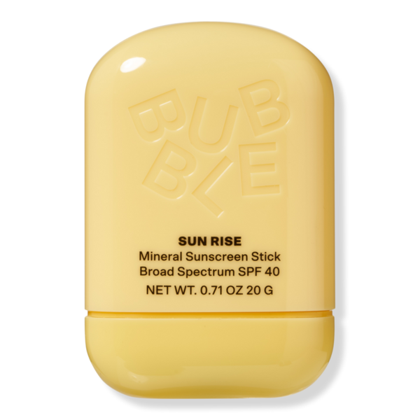 Bubble Sun Rise Mineral Sunscreen Stick Broad Spectrum SPF 40