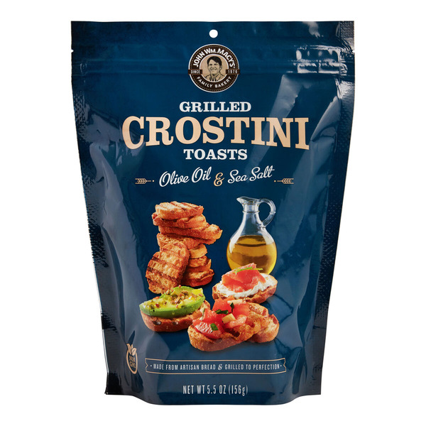 World Market Macy's Olive Oil And Sea Salt Crostini Toasts