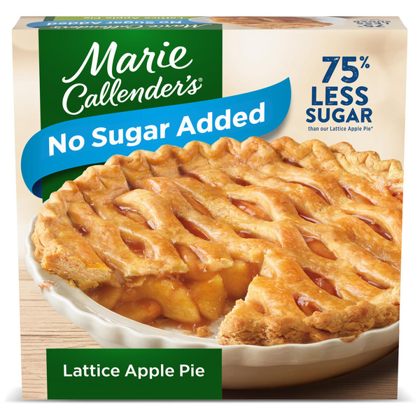 Marie Callender's No Sugar Added Lattice Apple Pie Frozen Dessert