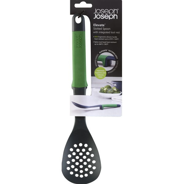Joseph Joseph Spoon, Slotted, Elevate, Dark Green Same-Day