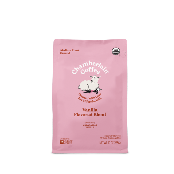 Chamberlain Coffee Coffee Fluffy Lamb Vanilla Blend, Organic