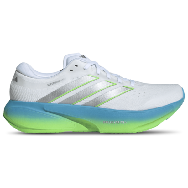 adidas Men's Supernova Rise 3 Running Shoes, Size 8.5 - Blue/Green/Grey
