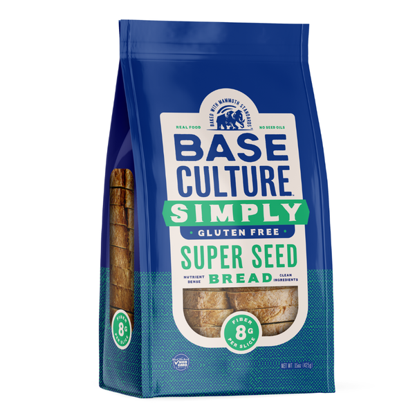 Base Culture Simply Super Seed Gluten Free Bread Same-Day Delivery