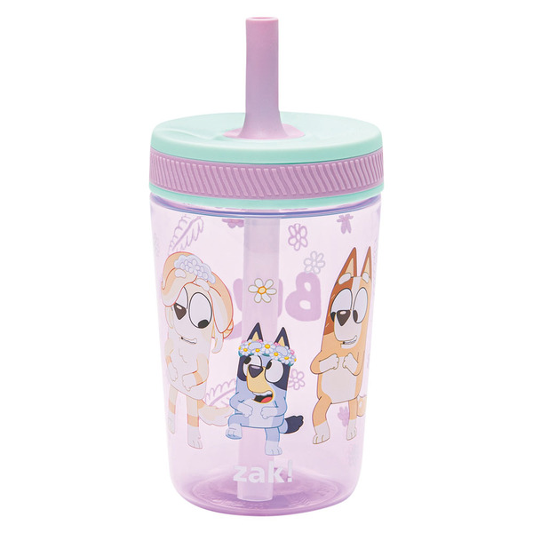 Zak! Character Leak Proof Tumbler - Bluey, Purple Same-Day