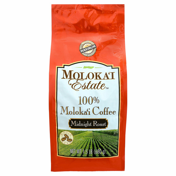 Moloka'i Estate Midnight Roast, 1.5 lbs
