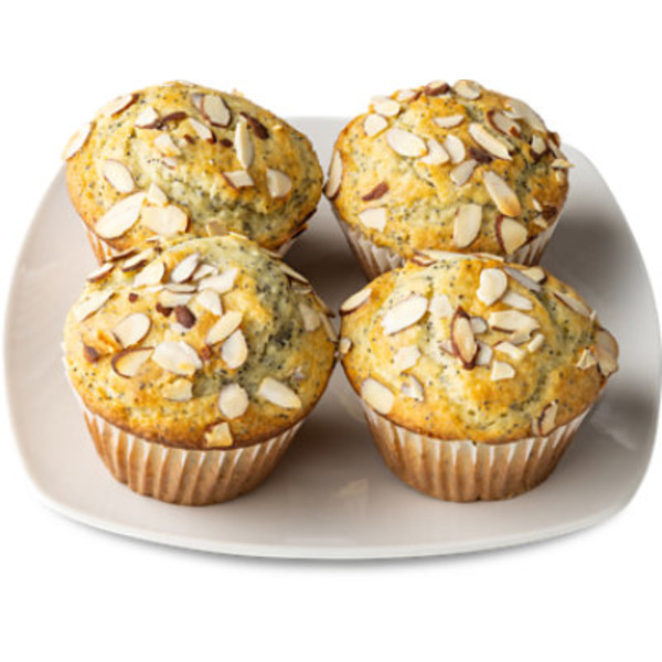 Almond Poppy Seed Muffins