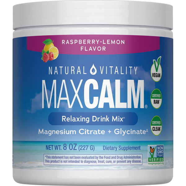 Natural Vitality Calm Relaxing Magnesium Citrate + Glycinate