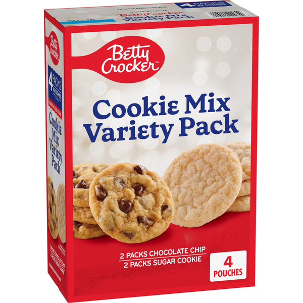 Betty Crocker Chocolate Chip Cookie Mix and Sugar Cookie Mix
