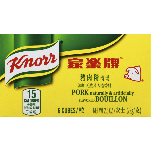 Knorr Bouillon, Pork, Cubes