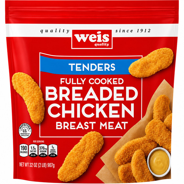 Weis Quality Breaded Chicken Breast Meat Tenders