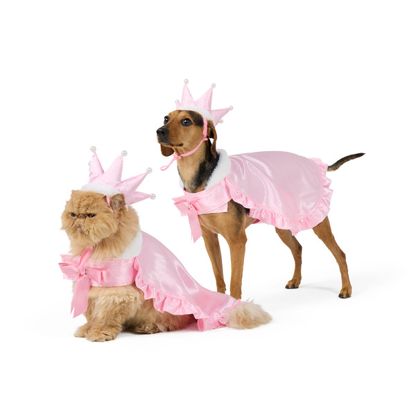 Thrills & Chills Princess Dog & Cat Costume Set, L
