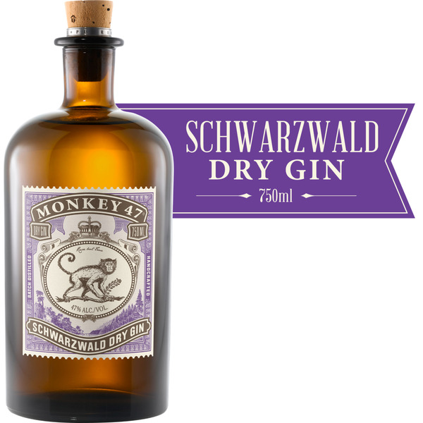 Monkey 47 Schwarzwald Dry Gin From Germany Same-Day Delivery