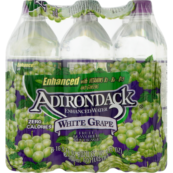Adirondack Enhanced Water, White Grape (16.9 fl oz) Instacart