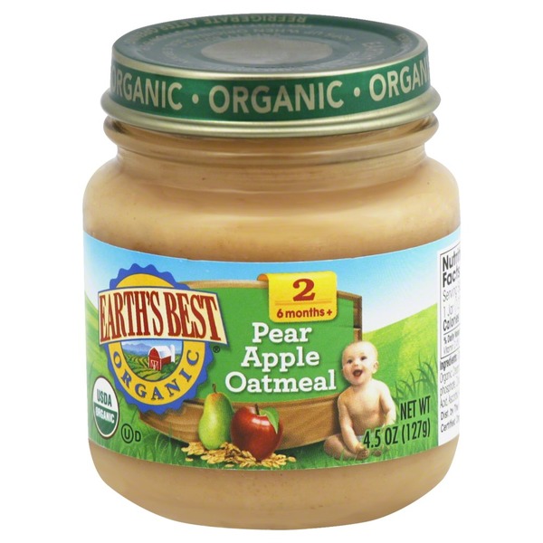 best organic baby oatmeal