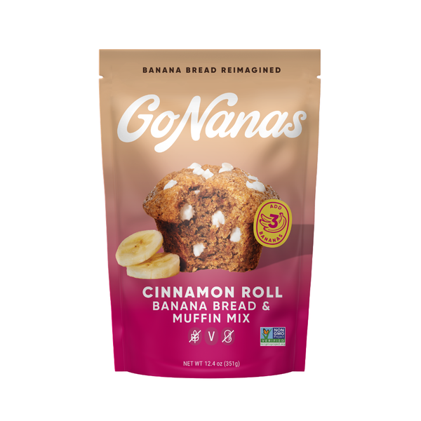 Go Nanas Inc Cinnamon Roll Banana Bread Mix Same-Day Delivery or