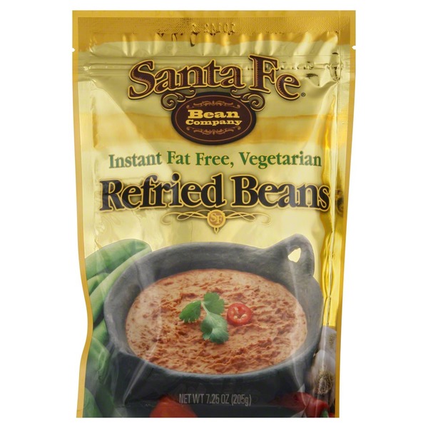 Santa Fe Refried Beans, Instant Fat Free, Vegetarian (7.25 oz) Instacart