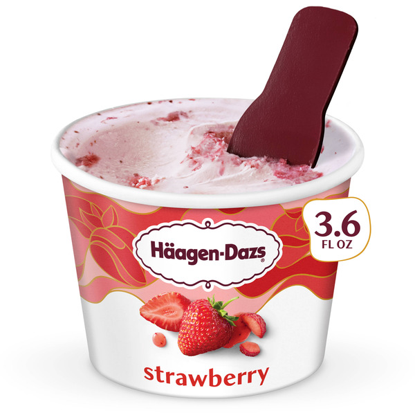Häagen-Dazs Strawberry Ice Cream Cup Same-Day Delivery or Pickup