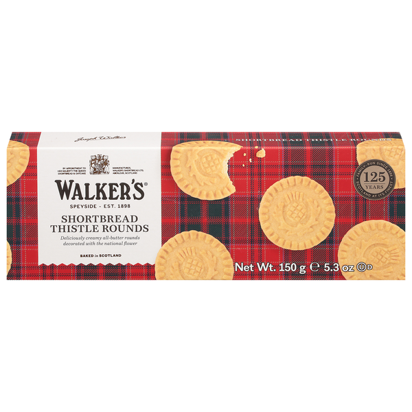 Walker's All-Butter Shortbread Rounds