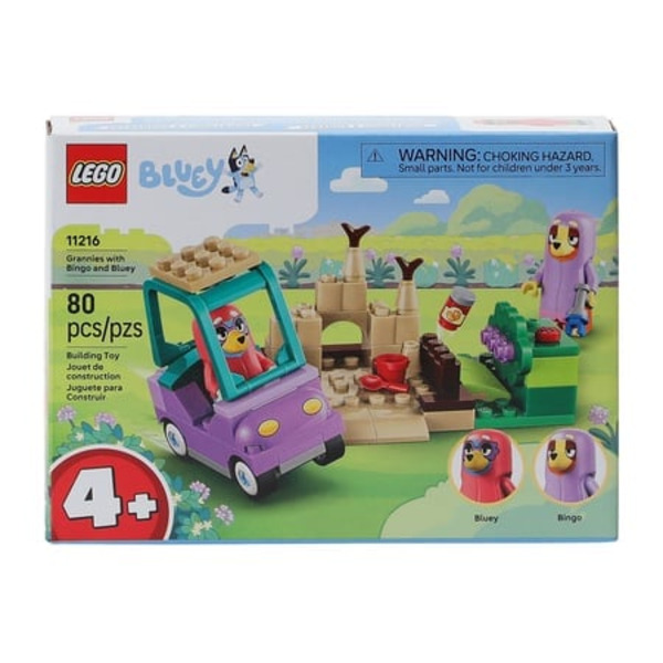 LEGO Bluey Grannies With Bingo & Bluey 80-Piece Building Toy