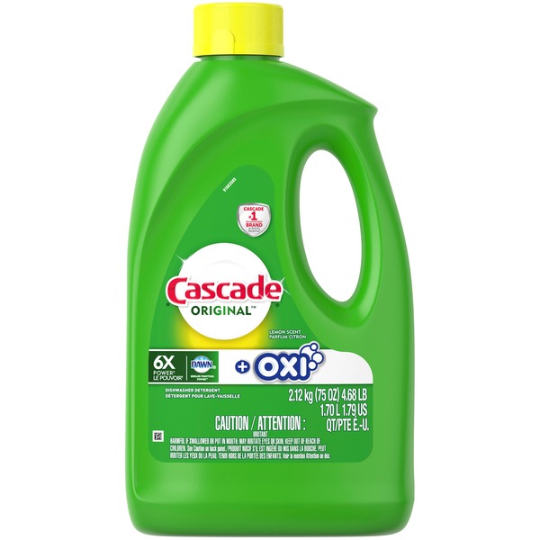 Cascade Gel + Oxi, Dishwasher Detergent (75 fl oz) from CVS Pharmacy