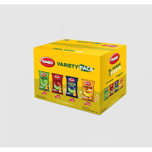 Tumbis - Plantains Variety Pack, 12 oz