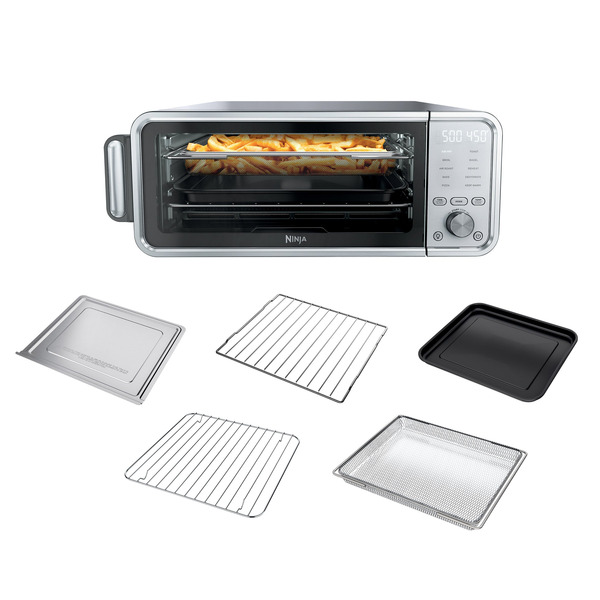 Ninja Flip 10-in-1 Toaster Oven and Air Fryer with Broil Rack