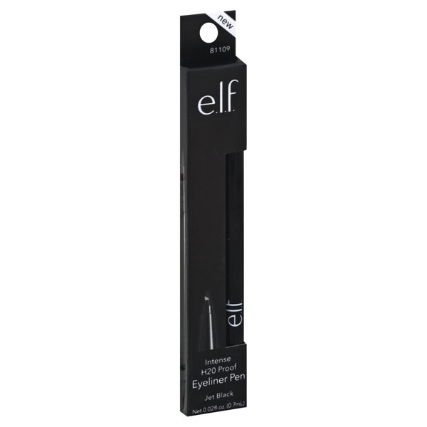 Elf Eyeliner Pen, Intense, H20 Proof, Jet Black (0.02 oz) Instacart