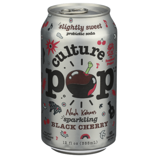 Culture Pop Black Cherry Probiotic Soda Same-Day Delivery or