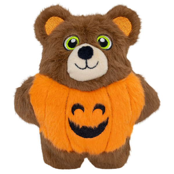 Kong Halloween Snuzzles Pumpkin Bear Dog Toy, Medium