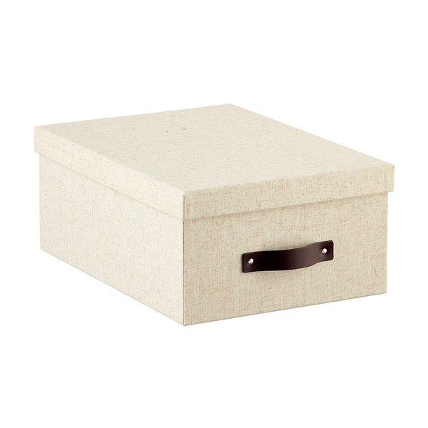 Bigso Box Of Sweden Document Box, Large - Linen