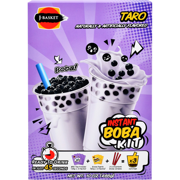 J-Basket Instant Boba Kit, Taro