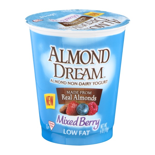 Almond Dream Almond NonDairy Yogurt Low Fat Mixed Berry (6 oz) from