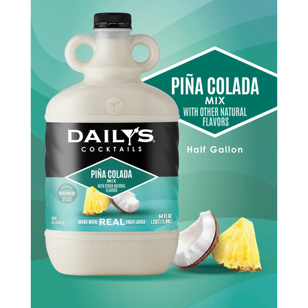 Daily's Pina Colada Cocktail Mix, Half Gallon Bottle Same-Day Delivery or  Pickup | Cash Wise Liquor