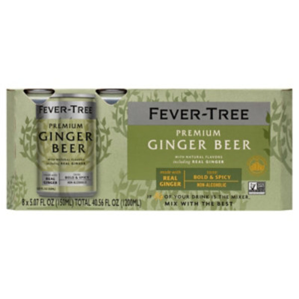 Fever-Tree Ginger Beer 8x150ml