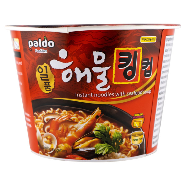 Paldo Instant Noodle With Seafood Soup