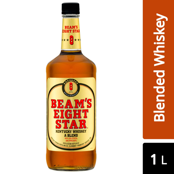 Beam's Eight Star Blended Kentucky Whiskey Same-Day Delivery or
