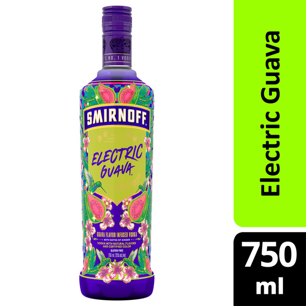 Smirnoff Electric Guava (Vodka Infused with Natural Flavors) Same
