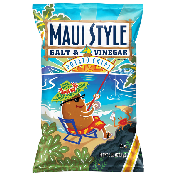 MAUI STYLE Salt & Vinegar Flavored Potato Chips Same-Day Delivery