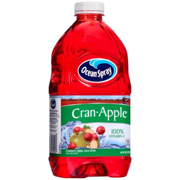 Ocean Spray - CranApple Juice Cocktail - 8/64 oz