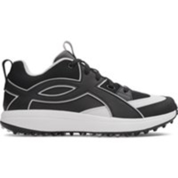 Under Armour Men's Yard Icon Turf Baseball Cleats, Size 7.5, Medium/D - Black/White/Black
