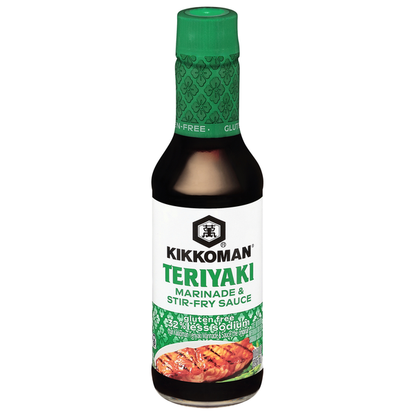 Kikkoman Less Sodium Teriyaki Marinade & Sauce