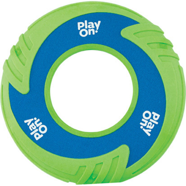 Play On Flyer Dog Toy - Blue & Green