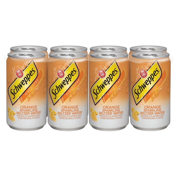 Schweppes Sparkling Seltzer Water (7.5 fl oz) - Instacart