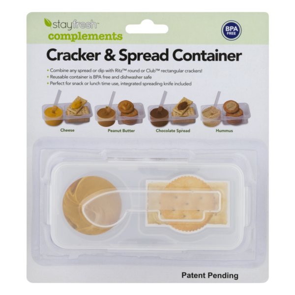 StayFresh Cracker & Spread Container (1 ct) Instacart