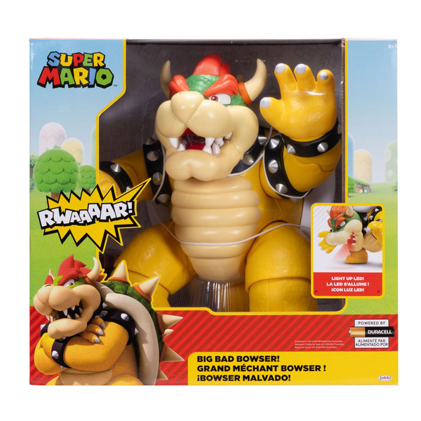 JAKKS Pacific Super Mario Big Bad Bowser Toy