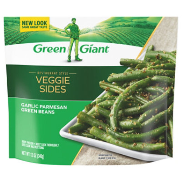 Green Giant Restaurant Style Veggie Sides Garlic Parmesan Green Beans