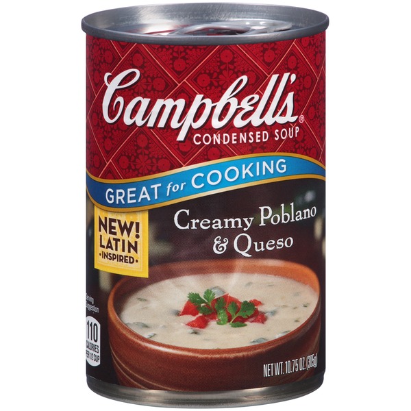 Campbell's Creamy Poblano & Queso Condensed Soup (10.75 oz) from Publix